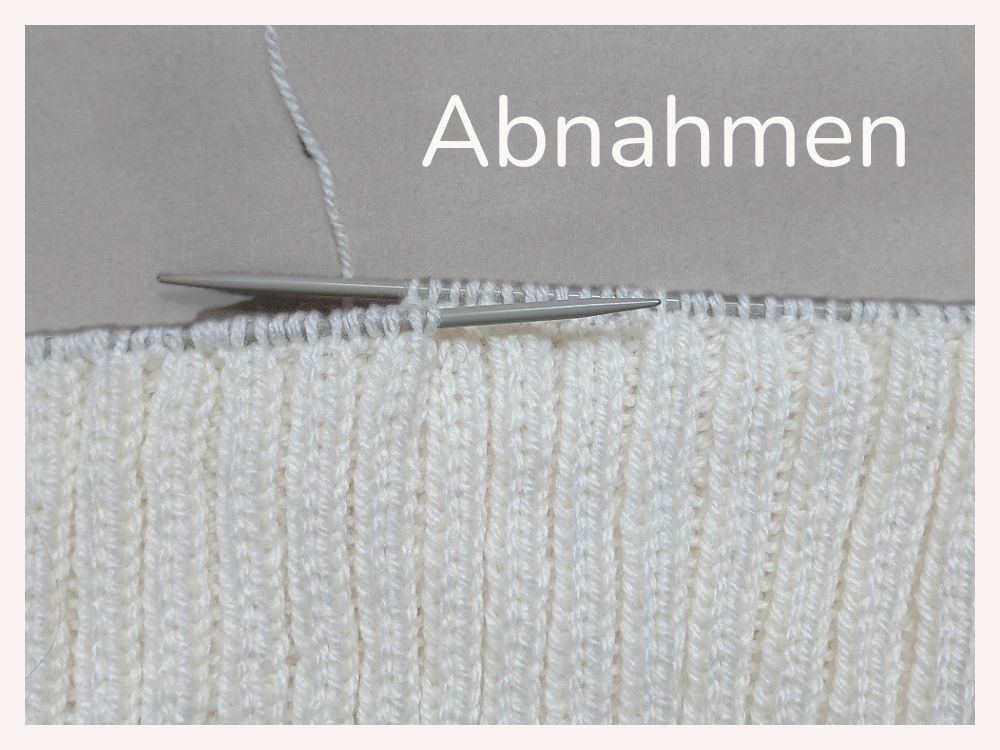 Abnahmen stricken