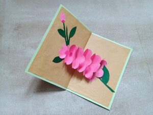 Blume Pop-up-Karte