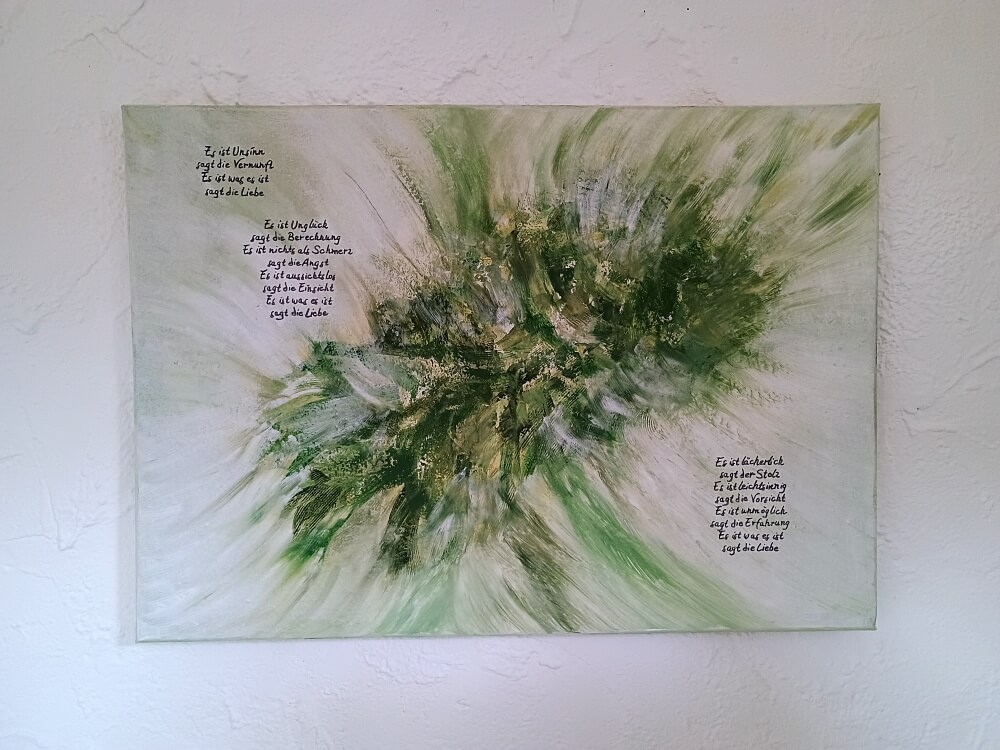 Beitragsbild zum abstrakten Acrylbild