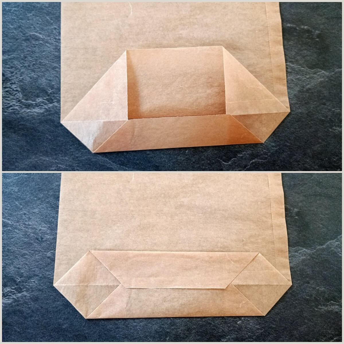 Detailfoto von Geschenktaschenboden
