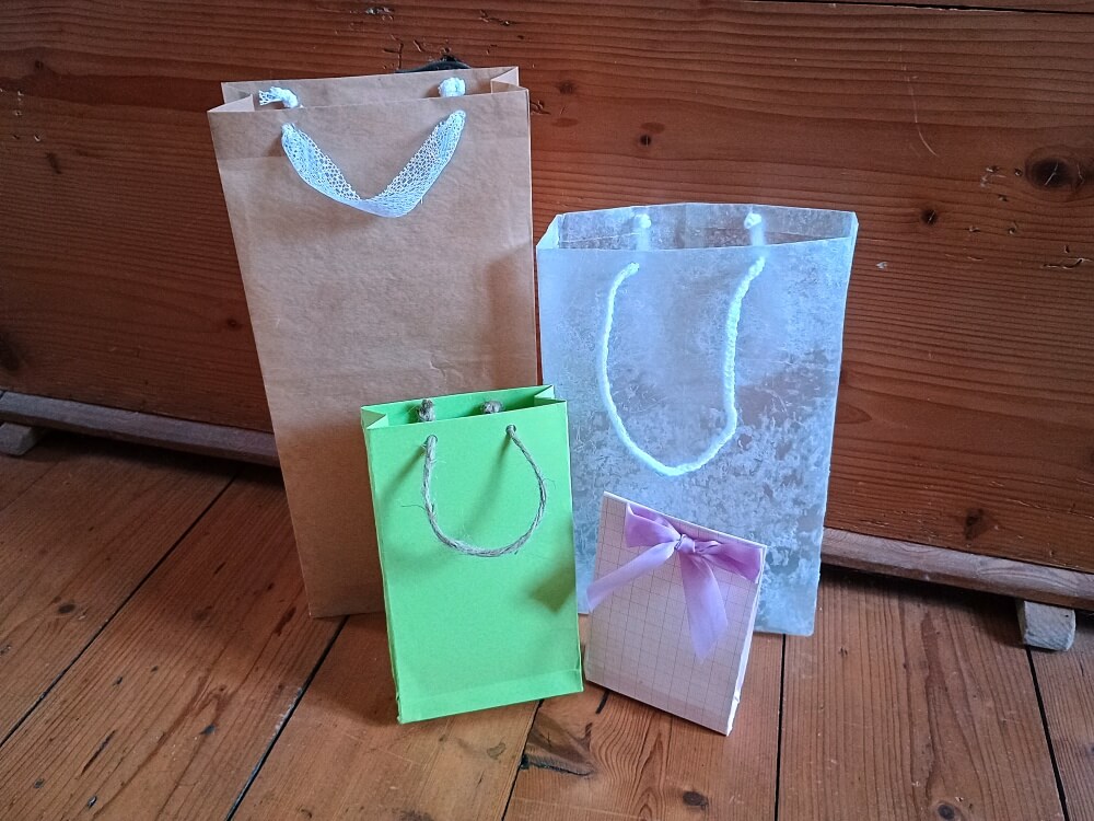 Geschenktaschen selbst basteln