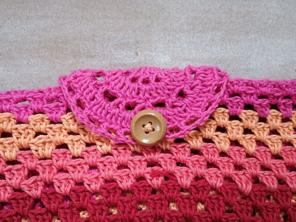 Verschluss der Granny-Tasche