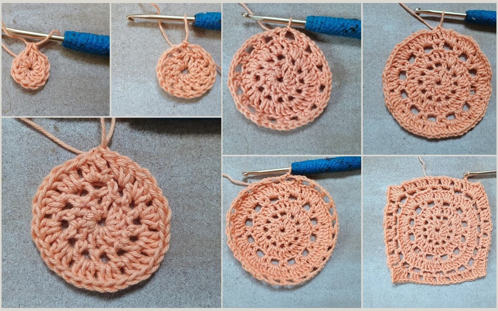 Collage zu den Grannys für die Schultertasche